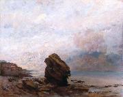 Isolated Rock (Le Rocher isolx) Gustave Courbet